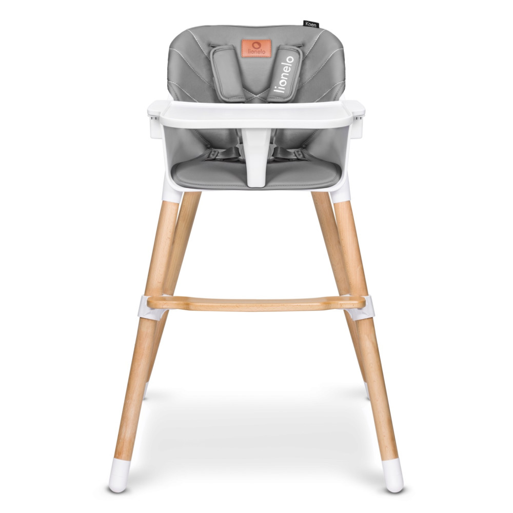 Стільчик для годування Lionelo Koen Grey Stone Стільчик для годування Lionelo Koen Grey Stone