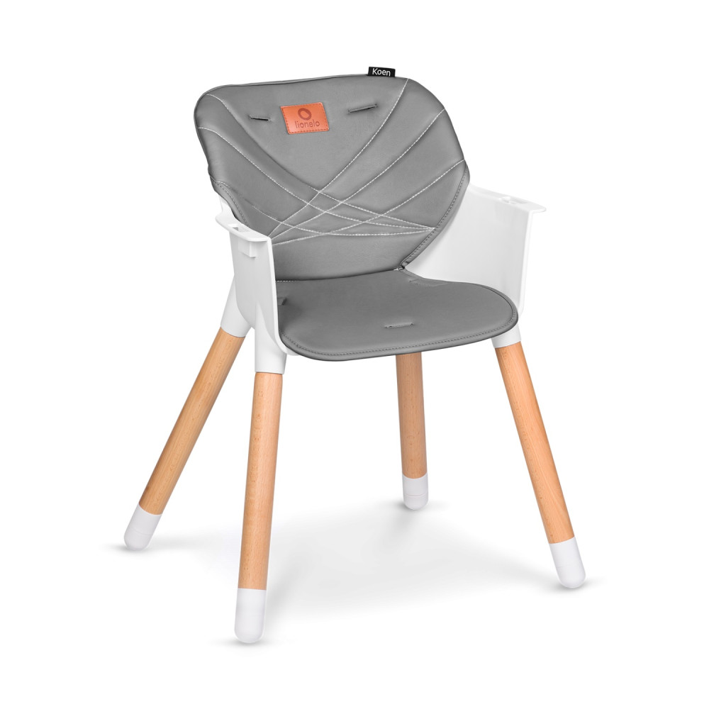 Стільчик для годування Lionelo Koen Grey Stone Стільчик для годування Lionelo Koen Grey Stone