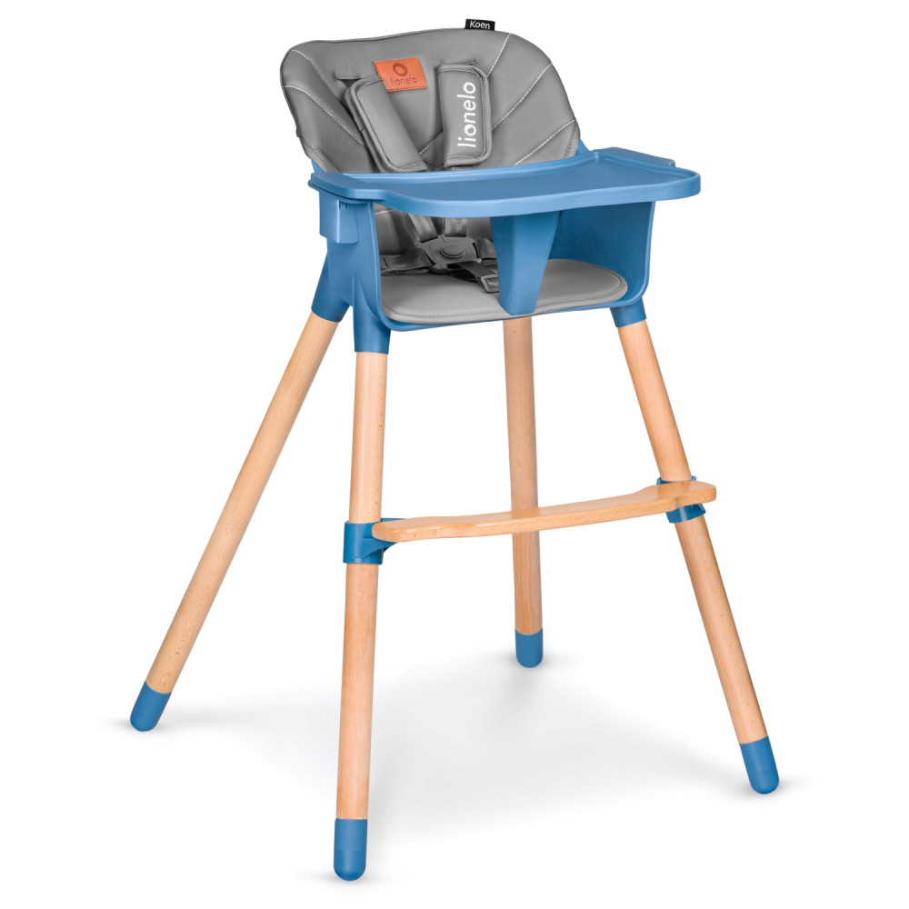 Стільчик для годування Lionelo Koen Blue Sky Стільчик для годування Lionelo Koen Blue Sky