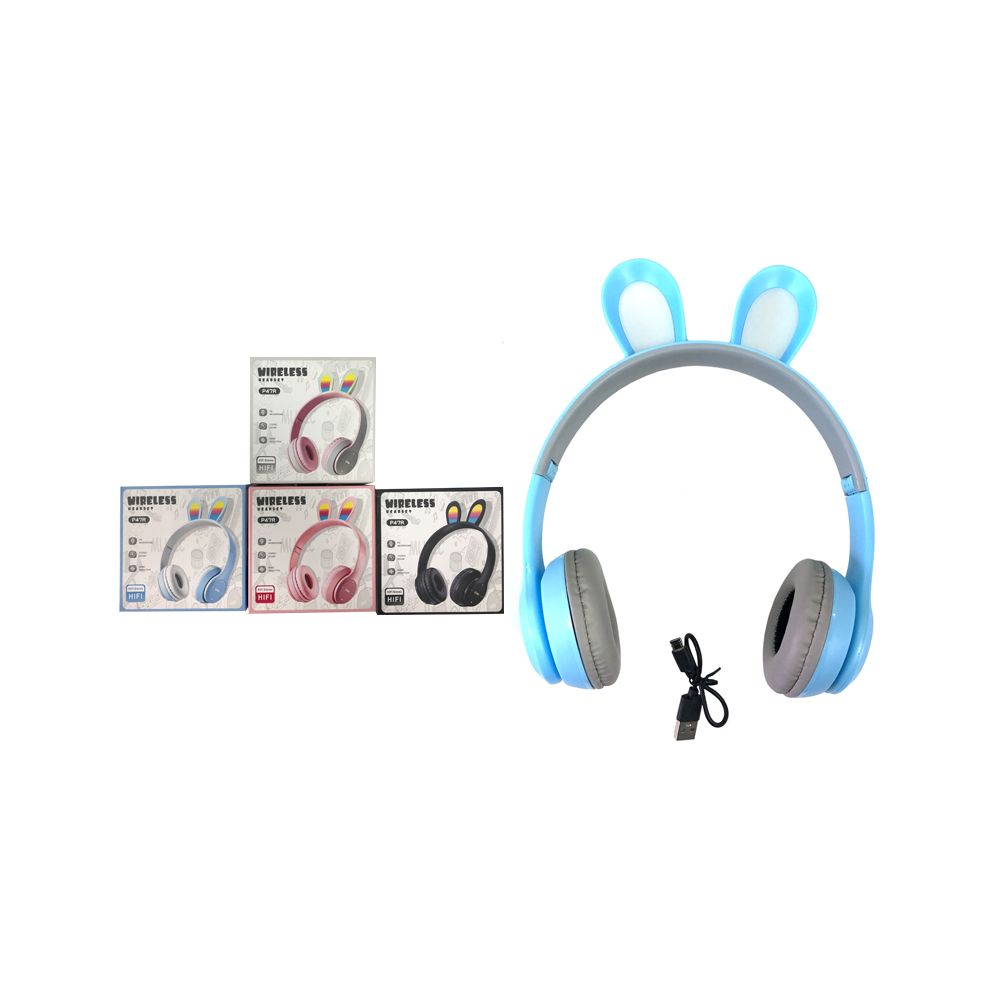 Дитячі навушники Wireless LED в асортименті, 1 шт (N22-3) Дитячі навушники Wireless LED в асортименті, 1 шт (N22-3)