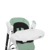Carrello Cascata CRL-10303/1 - стільчик для годування, шезлонг для новонароджених, гойдалка з функцією автоматичного заколисування (живлення від мережі, керування з телефону через додаток, таймер) • Tropical Green