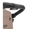 Carrello Bravo SL 2025 Deluxe CRL-5520 - всесезонная прогулочная коляска с большими колесами, защита от сползания, ручка регулируется по высоте, удобно складывается • Velvet Beige