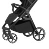 Carrello Bravo SL 2025 Deluxe CRL-5520 - прогулянкова коляска з великими колесами, всесезонний візок, захист від сповзання, ручка регулюється по висоті, зручна система складання • Eclipse Black