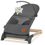 Шезлонг-качель Lionelo June Air Grey Graphite