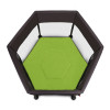 Дитячий манеж Lionelo Roel Green Lime