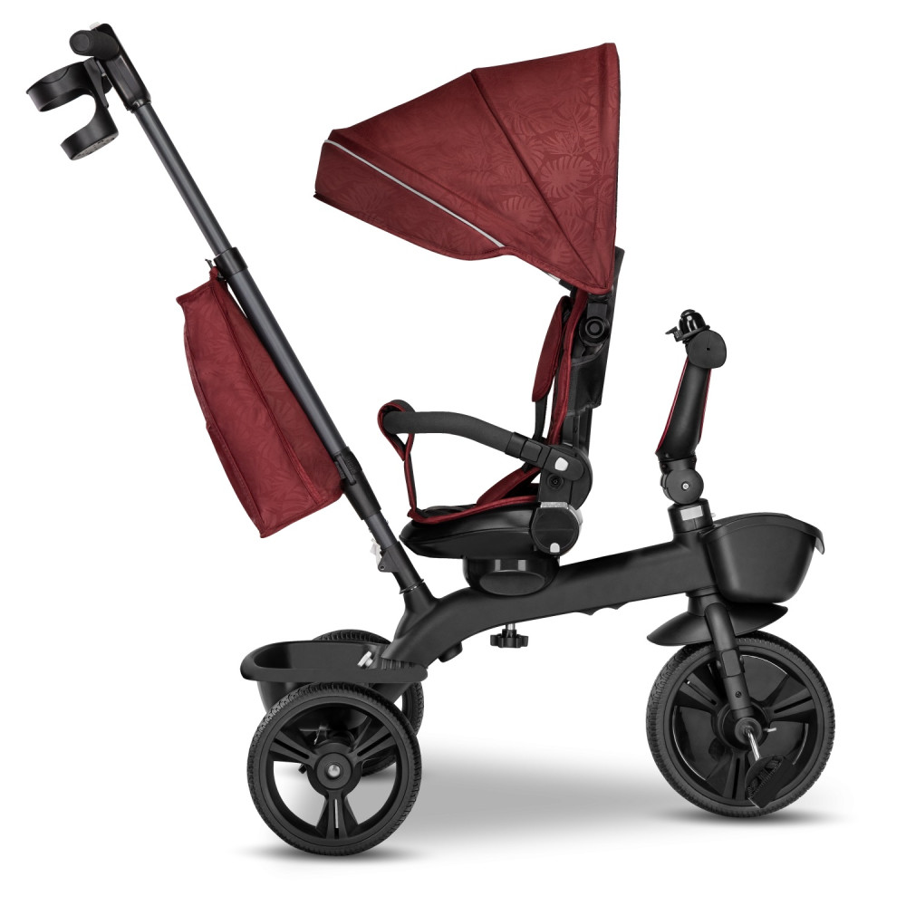 Триколісний дитячий велосипед Lionelo Kori Burgundy Red