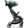 Kinderkraft Nubi 2 - прогулочная коляска для путешествий с автоматическим складыванием • Mystic Green