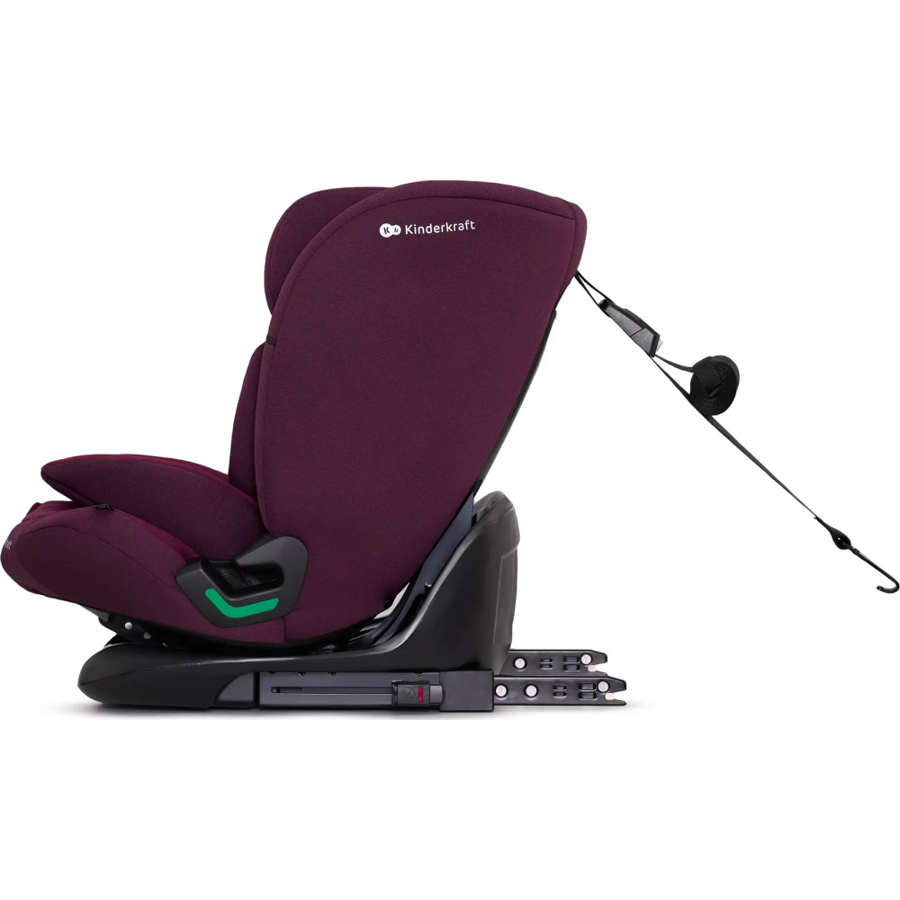 Kinderkraft Oneto3 i-Size - автокрісло для дітей (від 15 місяців до 12 років) • Cherry Pearl (KCONE300RED0000)