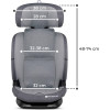 Kinderkraft Oneto3 i-Size - автокресло для детей (от 15 месяцев до 12 лет) • Cool Grey (KCONE300GRY0000)