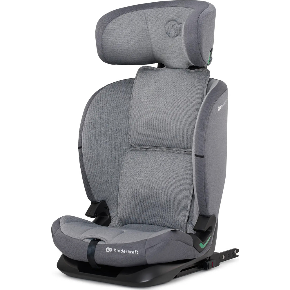 Kinderkraft Oneto3 i-Size - автокресло для детей (от 15 месяцев до 12 лет) • Cool Grey (KCONE300GRY0000)