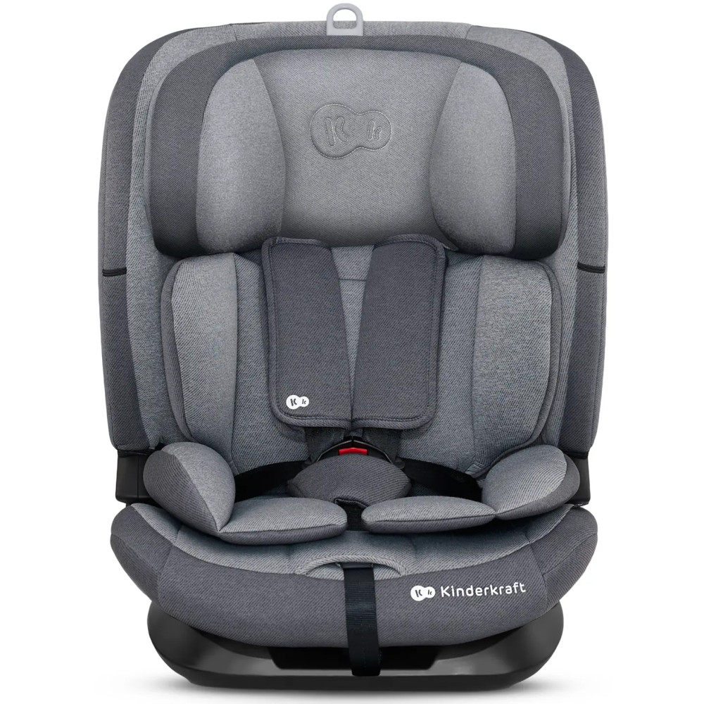 Kinderkraft Oneto3 i-Size - автокресло для детей (от 15 месяцев до 12 лет) • Cool Grey (KCONE300GRY0000)