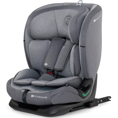 Kinderkraft Oneto3 i-Size - автокресло для детей (от 15 месяцев до 12 лет) • Cool Grey (KCONE300GRY0000)