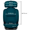Kinderkraft Oneto3 i-Size - автокрісло для дітей (від 15 місяців до 12 років) • Harbour Blue (KCONE300BLU0000)