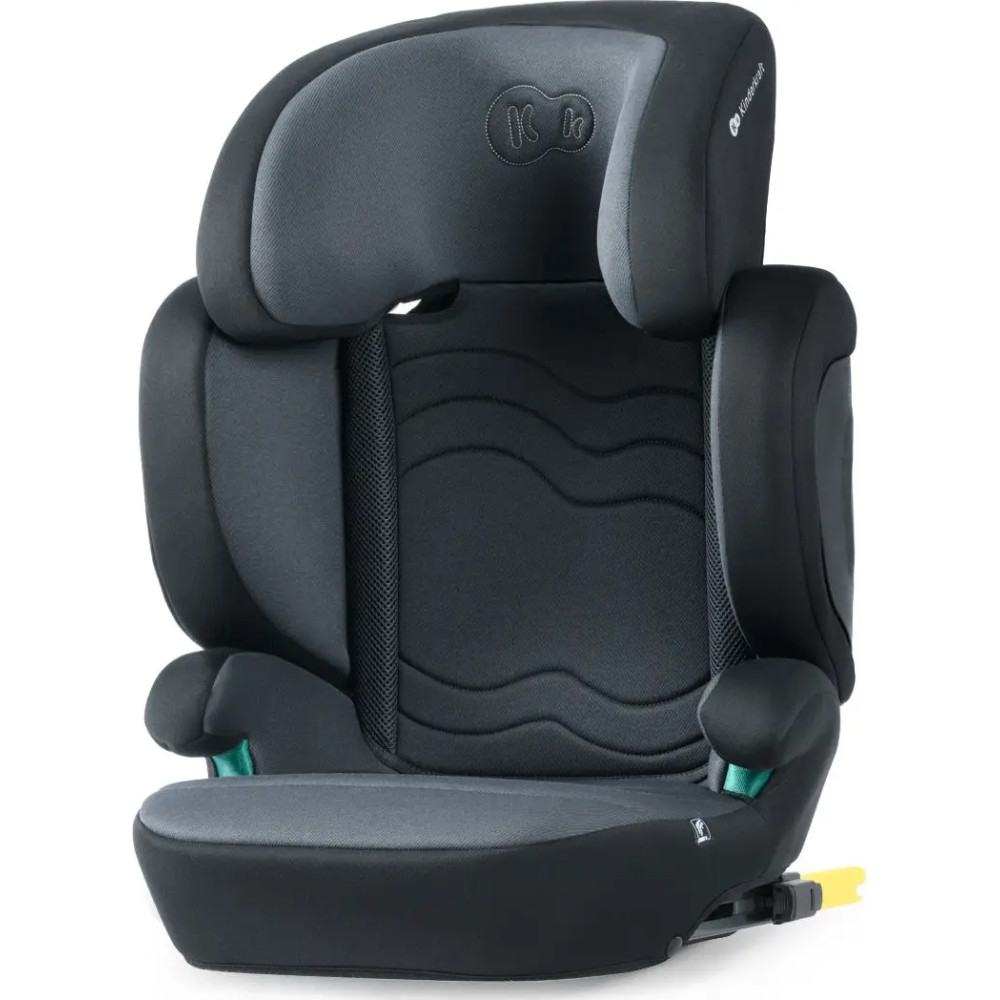 Kinderkraft Xpand 2 i-Size - автокресло для детей (от 3.5 до 12 лет / 100 - 150 см), с системой DUO EXPAND • Graphite Black (KCXPAN02BLK0000)