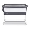 Приставная детская кроватка Lionelo Theo Dark Grey