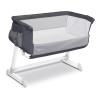 Приставная детская кроватка Lionelo Theo Dark Grey