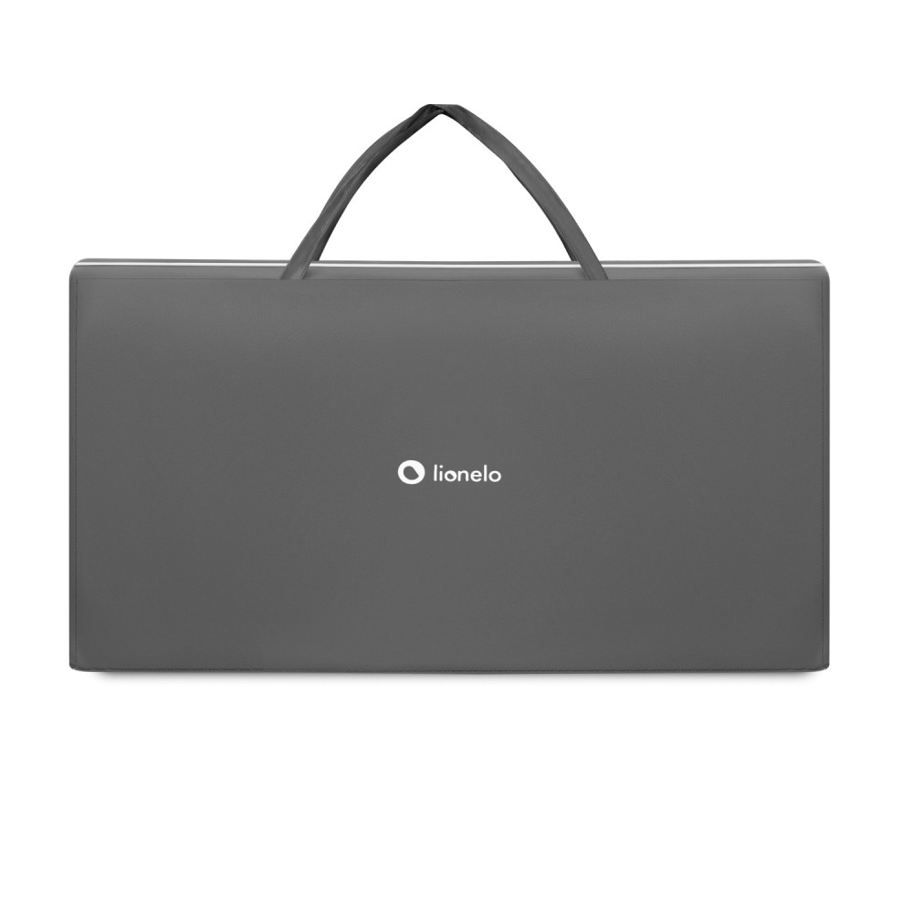 Приставная детская кроватка Lionelo Theo Dark Grey
