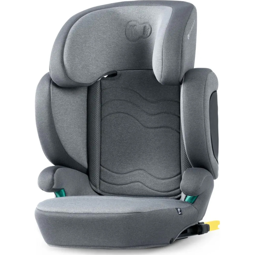 Kinderkraft Xpand 2 i-Size - автокрісло для дітей (від 3.5 до 12 років / 100 - 150 см), з системою DUO EXPAND • Rocket Grey (KCXPAN02GRY0000)