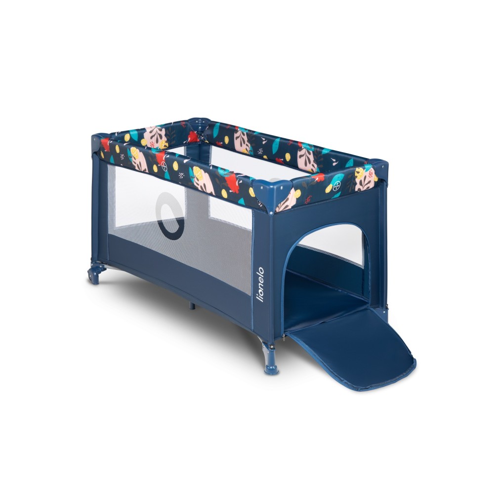 Детский манеж-кроватка Lionelo Stefi Blue Navy