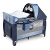 Детский манеж-кроватка Lionelo Sven Plus Blue Navy