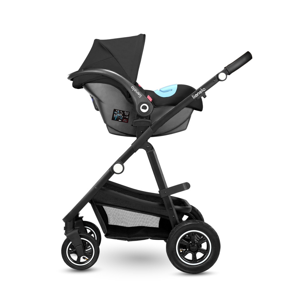Коляска 3 в 1 Lionelo Amber Grey Graphite