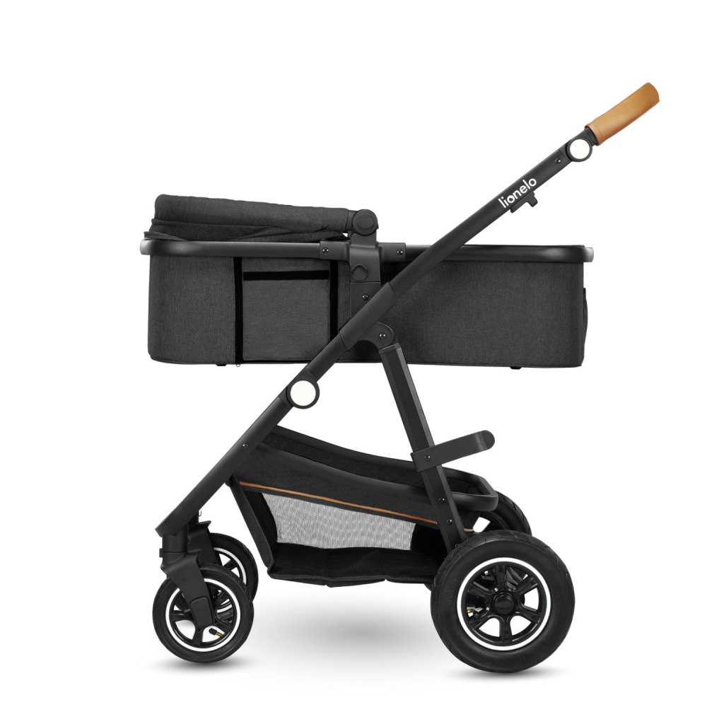 Коляска 3 в 1 Lionelo Amber Grey Graphite