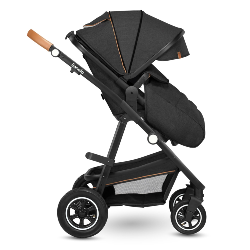 Коляска 3 в 1 Lionelo Amber Grey Graphite