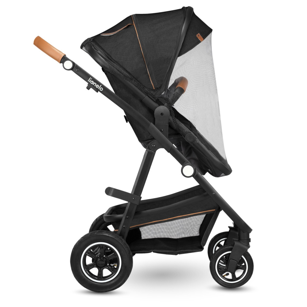 Коляска 3 в 1 Lionelo Amber Grey Graphite