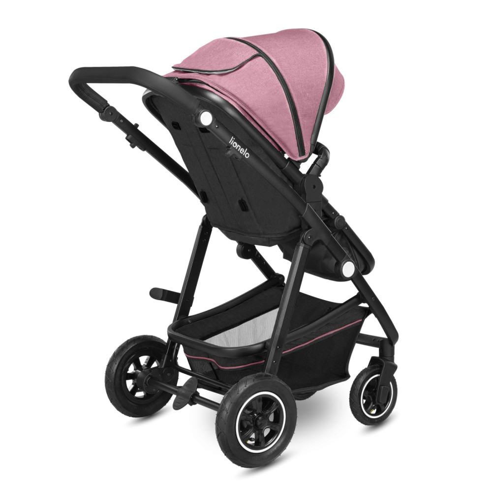 Коляска 3 в 1 Lionelo Amber Pink Rose