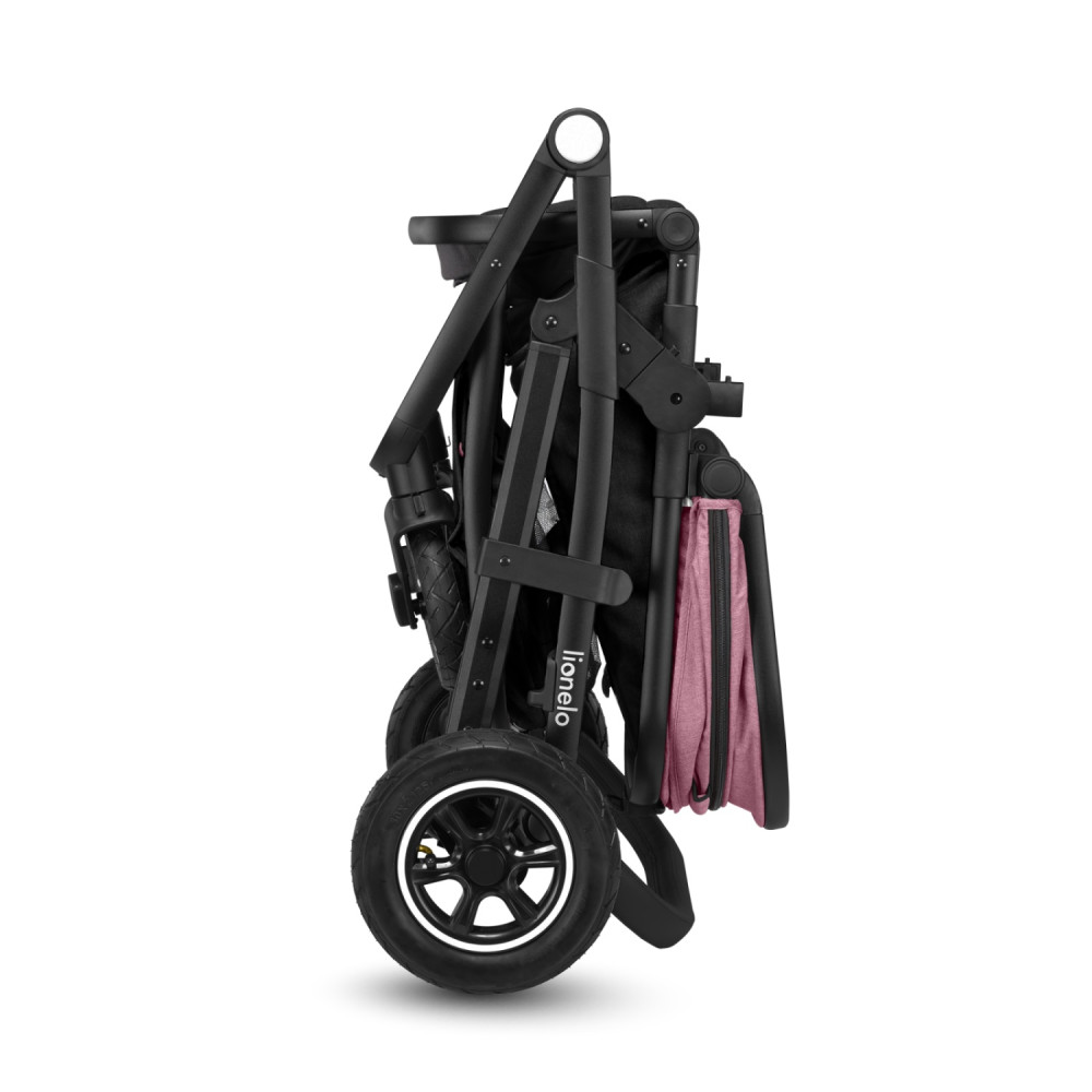 Коляска 3 в 1 Lionelo Amber Pink Rose