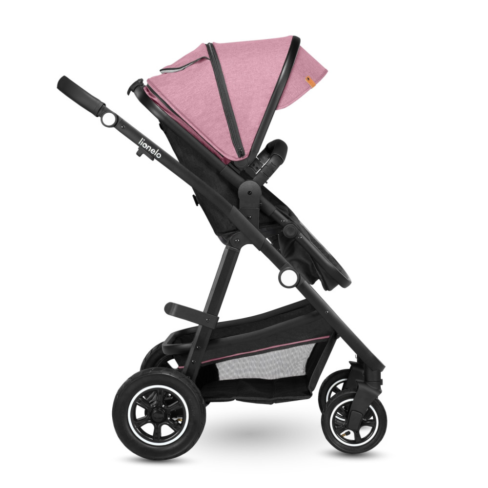 Коляска 3 в 1 Lionelo Amber Pink Rose
