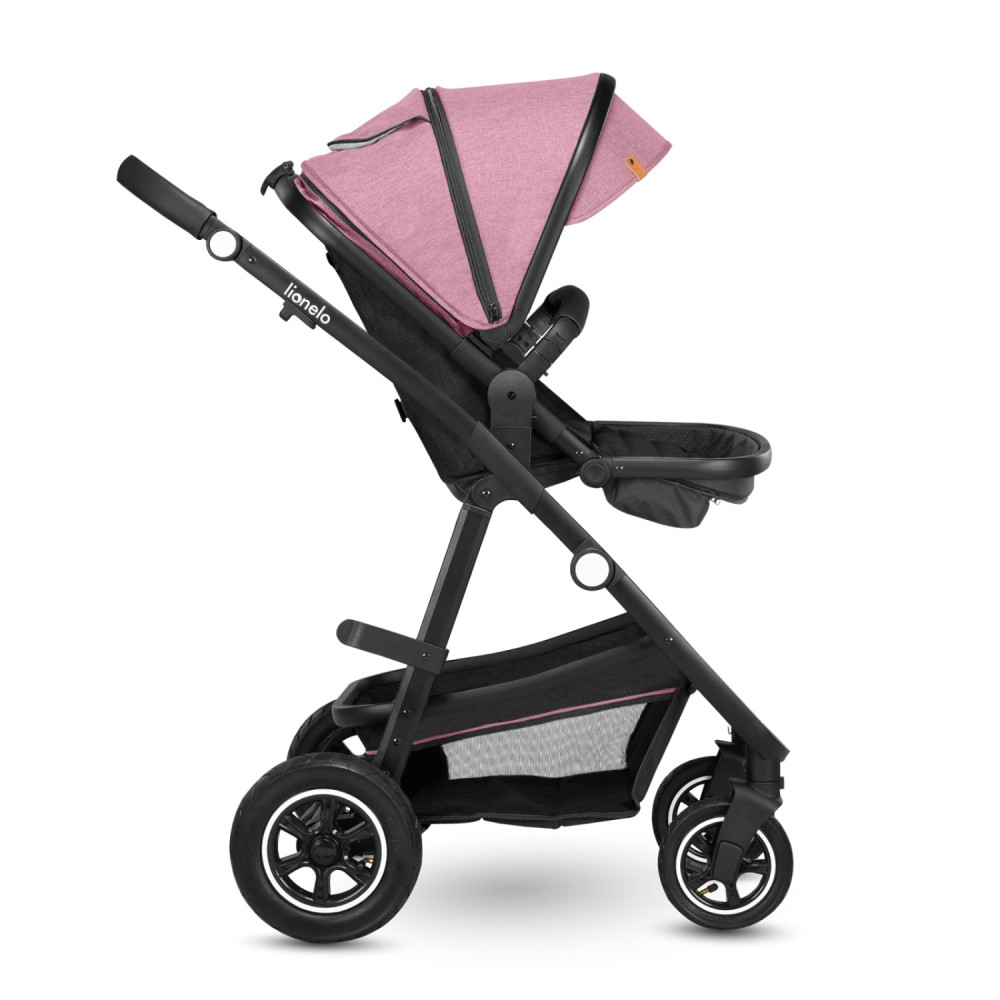 Коляска 3 в 1 Lionelo Amber Pink Rose