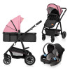 Коляска 3 в 1 Lionelo Amber Pink Rose