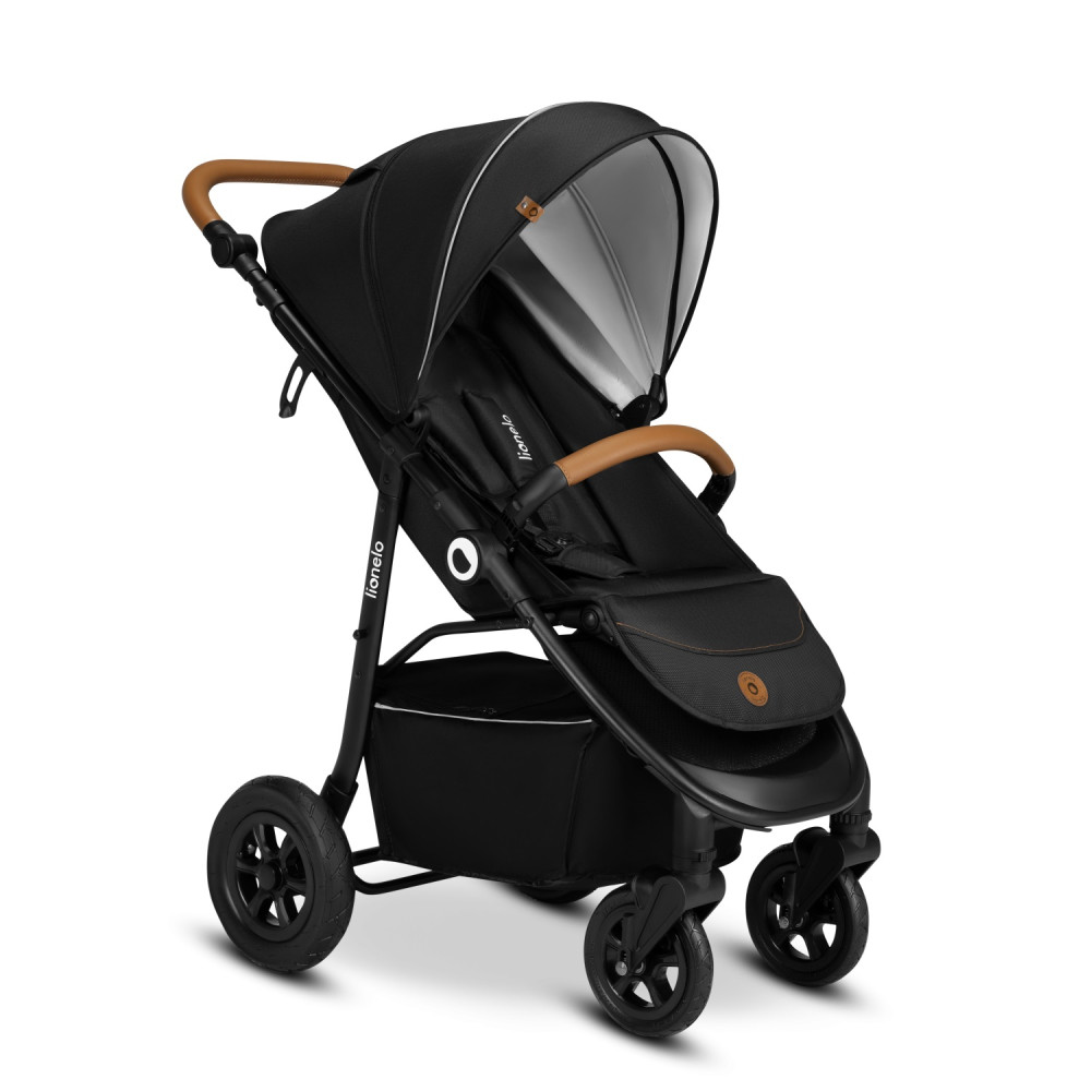 Прогулянкова коляска Lionelo Natt Black Onyx