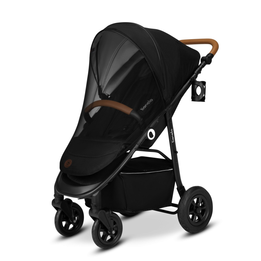 Прогулянкова коляска Lionelo Natt Black Onyx