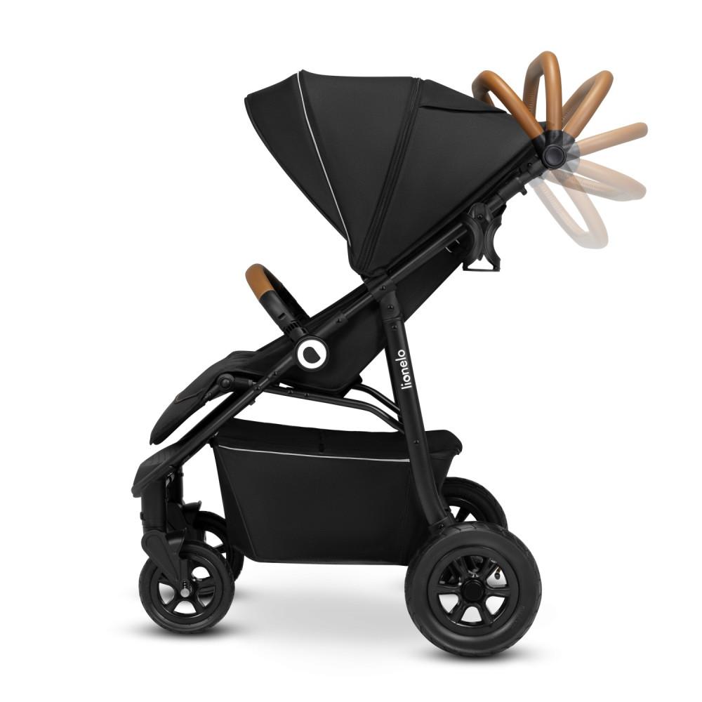 Прогулянкова коляска Lionelo Natt Black Onyx