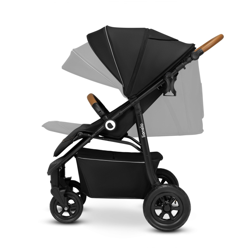 Прогулянкова коляска Lionelo Natt Black Onyx