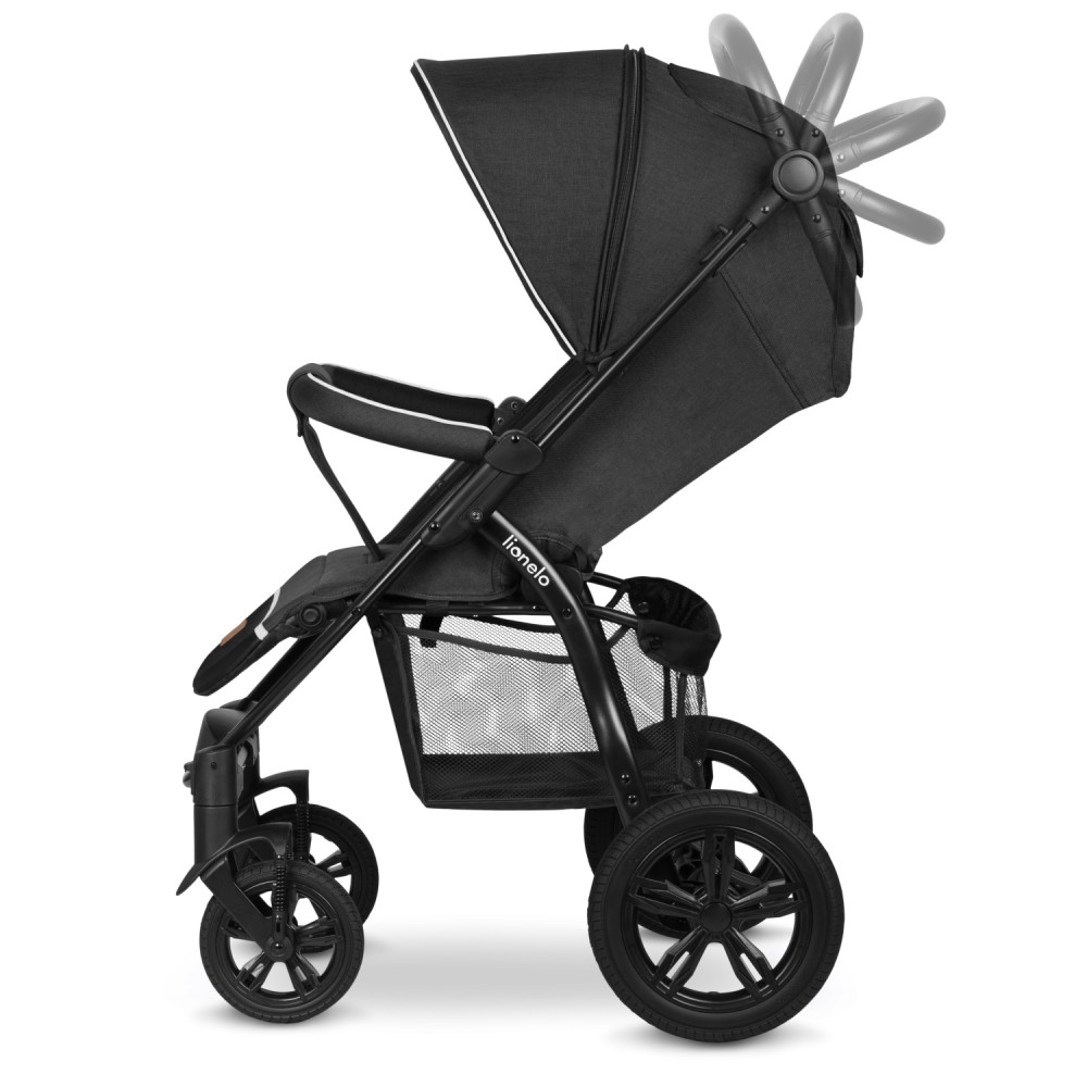 Прогулянкова коляска Lionelo Annet Tour Black Carbon