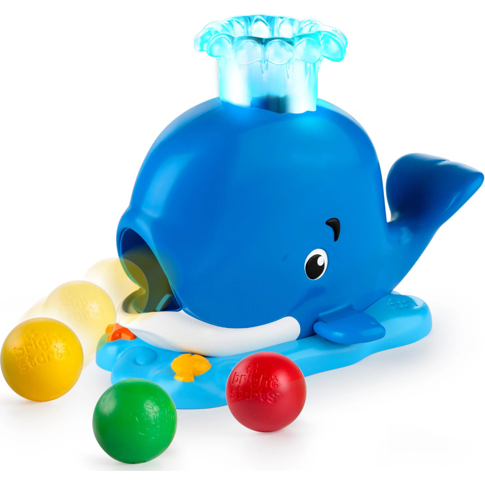 Игрушка музыкальная Bright Starts "Silly Spout Whale Popper"