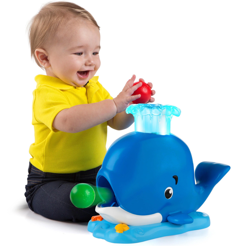 Игрушка музыкальная Bright Starts "Silly Spout Whale Popper"