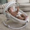 Ingenuity InLighten Bouncer - шезлонг-качель для новорожденных с режимом вибрации, успокаивающими мелодиями и игровой дугой • Nate (16667)