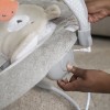 Ingenuity InLighten Bouncer - шезлонг-качель для новорожденных с режимом вибрации, успокаивающими мелодиями и игровой дугой • Nate (16667)