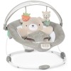 Ingenuity InLighten Bouncer - шезлонг-качель для новорожденных с режимом вибрации, успокаивающими мелодиями и игровой дугой • Nate (16667)