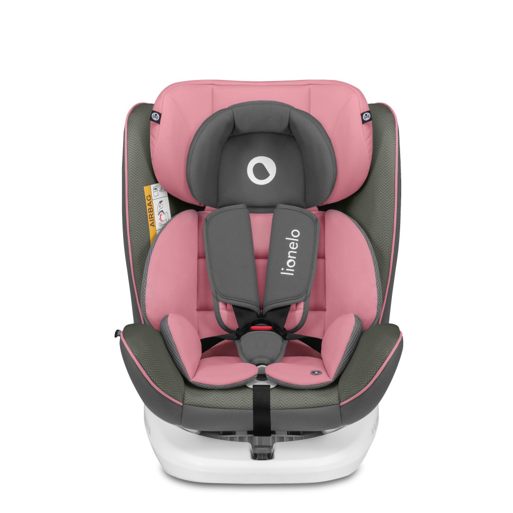 Автокрісло Lionelo Bastiaan One Pink Baby (white base) Автокрісло Lionelo Bastiaan One Pink Baby (white base)