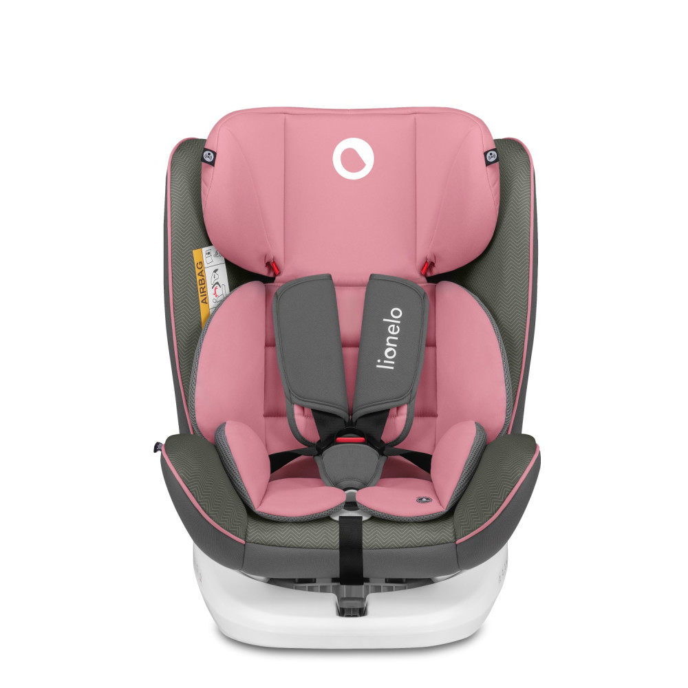 Автокрісло Lionelo Bastiaan One Pink Baby (white base)