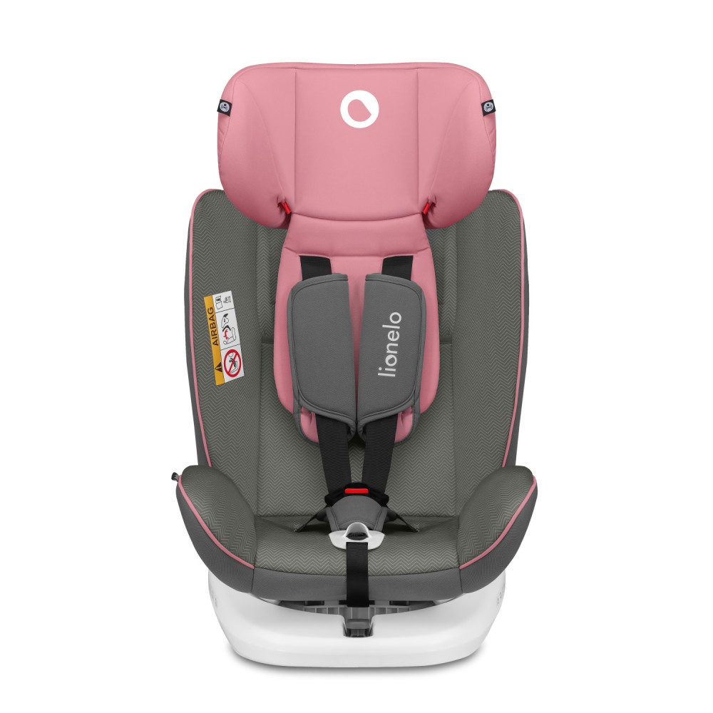 Автокрісло Lionelo Bastiaan One Pink Baby (white base)