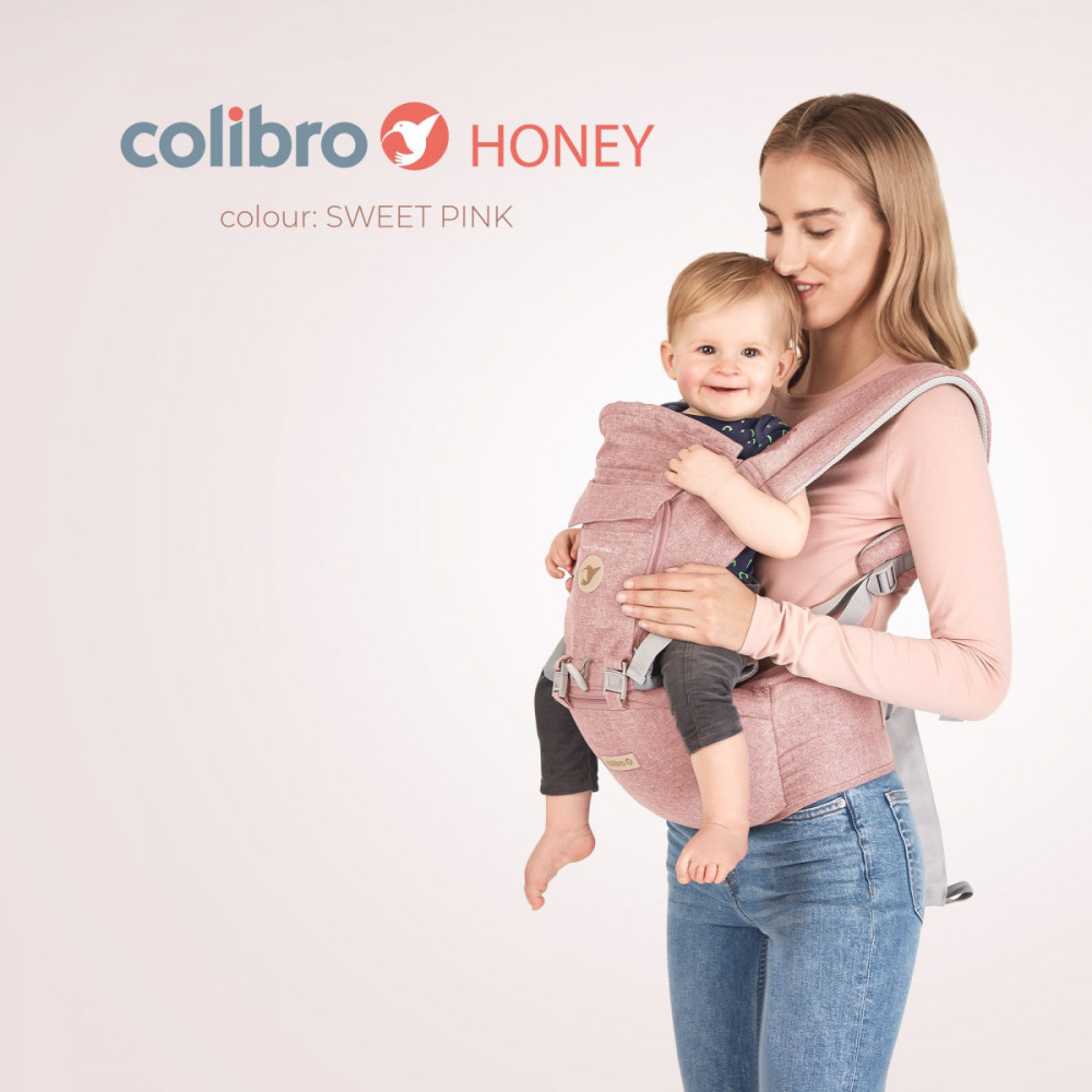Ерго-рюкзак Colibro Honey 6 в 1, sweet pink (CH-23-08)