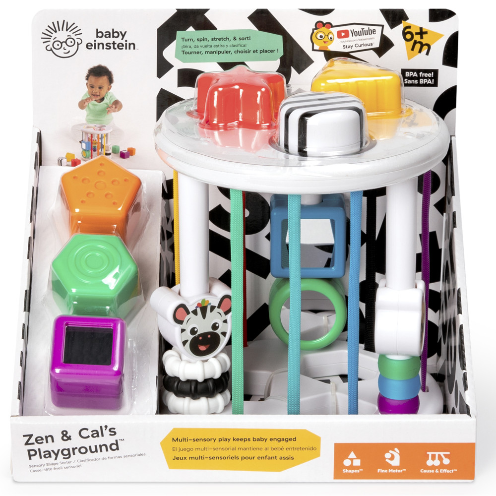 Игрушка-сортер Baby Einstein Zen & Cal’s Playground (12493) Игрушка-сортер Baby Einstein Zen & Cal’s Playground (12493)