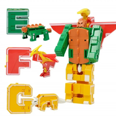 Літери-трансформери Transbot Lingva Zoo 2, асортимент, 1 шт (T15507/1)