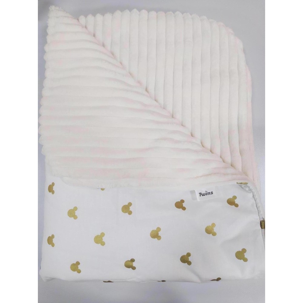 Двосторонній плед Twins Trip Slimtex 104x80, бежевий (1408-TT-202)